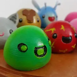 3D Printed Slimes [Slime Rancher] - Boom, Phosphor, Rad & Honey!