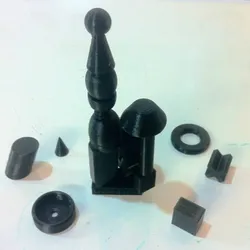 Bandu (Bausack) Tower Stacking Game