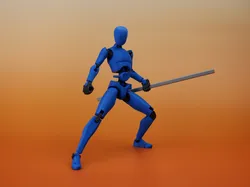 CARBON 13 Printable Jointed Figure - Type M - Beta files