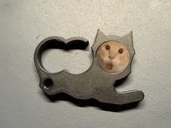 Cat Hissing Self-Defense Knuckles/Hand Puncher - Free 3D Print Model