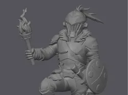 DnD Goblin Slayer mini - Free 3D Print Model