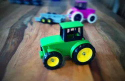 John Deere Tractor and Trailer
