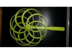 Remix of Optical Illusion Pinwheel with Thicker Blades