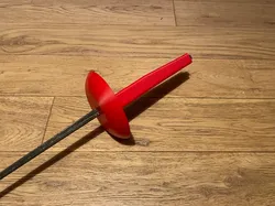 Training foil grip with guard - Free 3D Print Model
