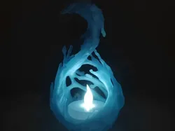 Wave Candlestick - Free 3D Print Model