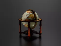Antique Globe 4 3D print model