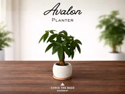 Avalon Planter - Free 3D Print Model