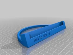 Customizable Samsung Galaxy Tab3 Holder