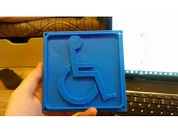 Disabled sign