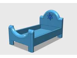 Fancy Doll Bed