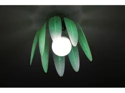 Leafy Lampshade - Banana leaf inspired