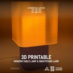 LOVA  Modern Table Lamp Commercial License 3D print model