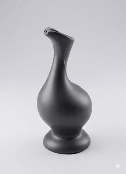 Minimalist Modern Ceramic Vase - 3D Print Ready 3D print model