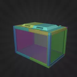Modular Terrarium 30x20x20 cm 3D print model