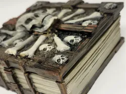 Necromancer Codex Spell Book Stash Box | Dice Box - Free 3D Print Model