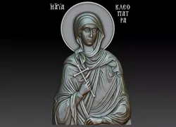 Saint Cleopatra of Palestine 3D print model