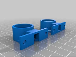 supporto per tubo portaled in alluminio