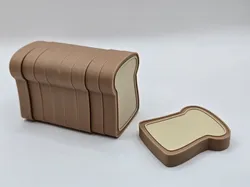 Toast Bread Montessori - Free 3D Print Model