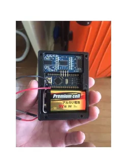 Ultrasonic sensor cane for blind (Ultrasonic / arduino nano / 9v )