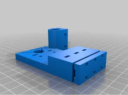 x-Carriage for RapidBot 1.0 with bowden e3d hotend