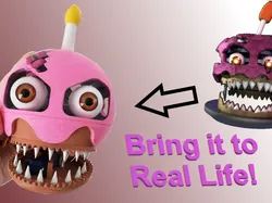 fnaf cupcake withered - Free 3D Print Model