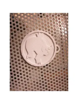 Ghostbuster Ghost Keytag