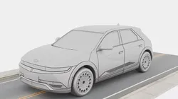 Ioniq 5 Electric SUV - High Detail 1 64 Scale for 3D Printing 3D print model