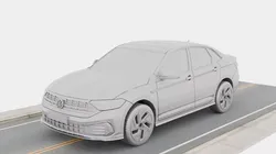 Jetta 2022 - High Detail 1 64 Scale for 3D Printing 3D print model