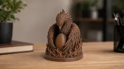Phoenix Egg Guardian Collectible Statue 3D print model