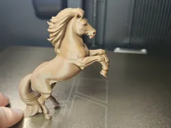Rearing Horse Powerful Stallion Tiere aus a. Welt - Free 3D Print Model