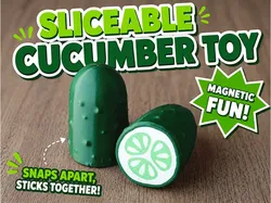 Sliceable magnetic cucumber - Free 3D Print Model