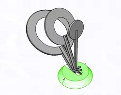 Staggered Target (Nerf target practice)