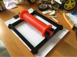Support for foot massager