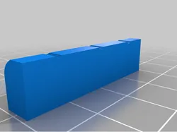 3 string guitar slotted nut