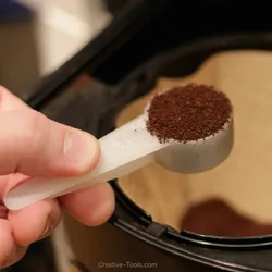 3D-printable coffee scoop (20 ml)