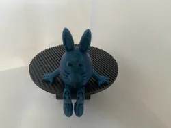 Articulated easter bunny - Free 3D Print Model