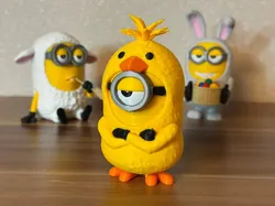 Fan Art Easter Minion Chick - Free 3D Print Model
