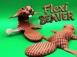 Flexi beaver - Free 3D Print Model