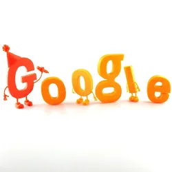 Google Doodle - Google's 16th Birthday