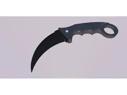 Karambit with blade mold