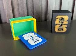 Protective Case for Album Stickers - Free 3D Print Model