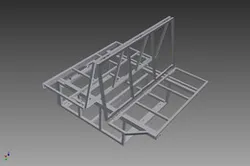 Rock and Roll single arch fold down seat
