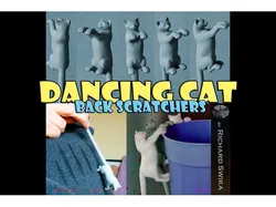 Dancing Cat Back Scratcher, Puppet and Toy