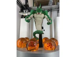 Dragon ball display stand with figure placements