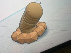 Earthworm Sally - Free 3D Print Model