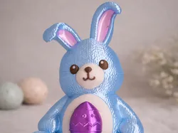 Easter Patchwork Bunny - Free 3D Print Model