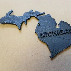 Map of Michigan