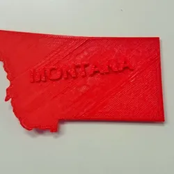 Map of Montana