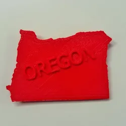 Map of Oregon