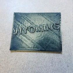 Map of Wyoming